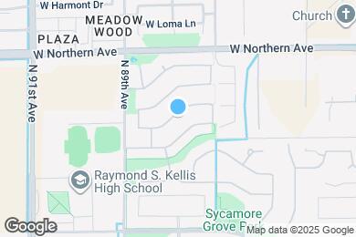 Map image of the property - 8781 W Hayward Ave