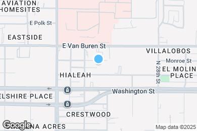 Map image of the property - 2525 E Monroe St