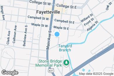Map image of the property - 111 Goodlett St