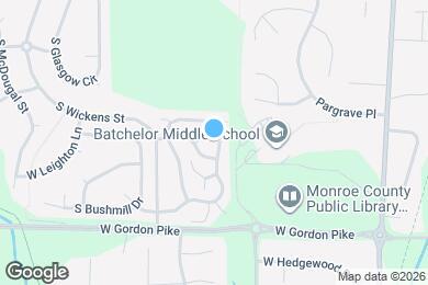 Map image of the property - 3880 S Cramer Cir