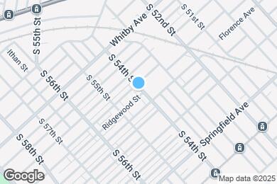 Map image of the property - 1128 S 54th St