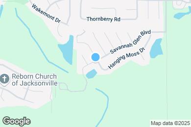 Map image of the property - 4363 Hanging Moss Dr