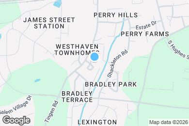 Map image of the property - The Pointe @ Apex Apartments