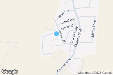 Map image of the property - 5 Dos Hermanas Ct