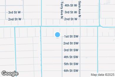 Map image of the property - 3605 1st St SW