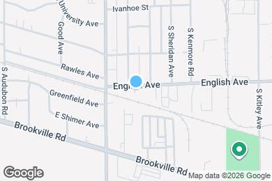 Map image of the property - 6033 English Ave