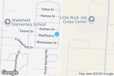 Map image of the property - 1 Sheffield Dr