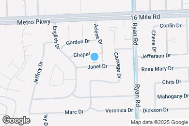 Map image of the property - 3559 Janet Dr