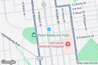 Map image of the property - 703 N Queen St