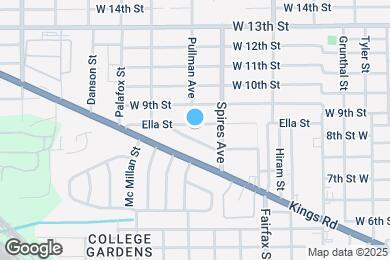 Map image of the property - 1934 Ella St