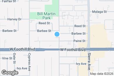 Map image of the property - 8026 Juniper Ave