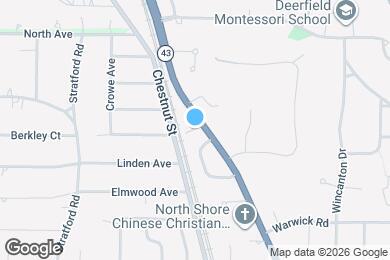 Map image of the property - 1430 Waukegan Rd