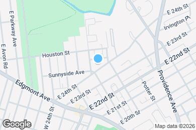 Map image of the property - 216 E 24th St