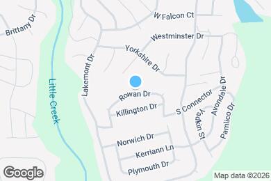 Map image of the property - 174 Rowan Dr