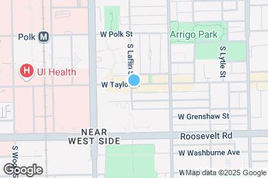Map image of the property - 1459 W Taylor St