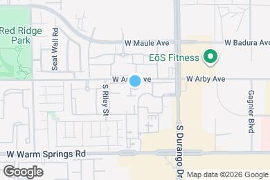 Map image of the property - 7115 S Durango Dr
