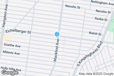 Map image of the property - 5400 Eichelberger St
