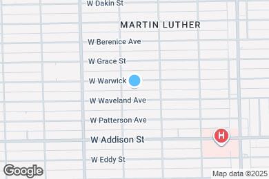 Map image of the property - 5843 W Warwick Ave