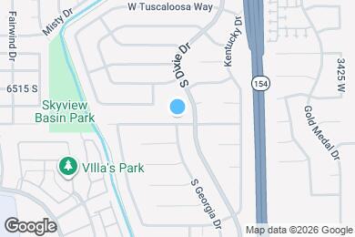 Map image of the property - 3748 Carolina Dr