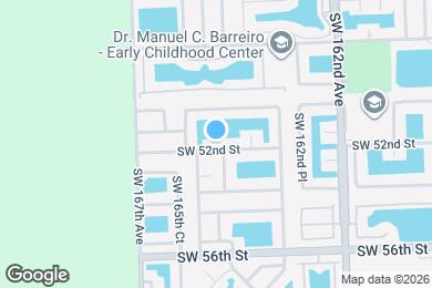 Map image of the property - 16445 SW 52nd St