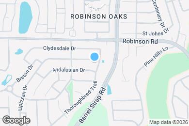 Map image of the property - 3616 Lipizzan Dr