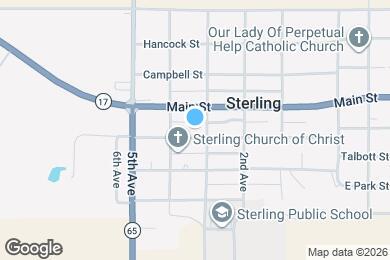Map image of the property - 309 Oliver St