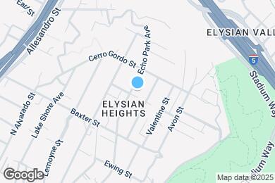 Map image of the property - 2206 Echo Park Ave