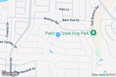 Map image of the property - 1525 Zebra Finch Dr