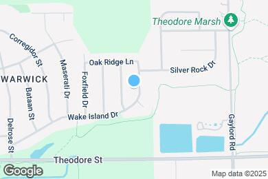 Map image of the property - 1713 Wake Island Dr