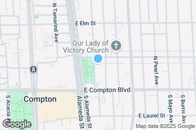 Map image of the property - 220 N Rose Ave