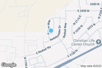 Map image of the property - 1964 E Osprey Way