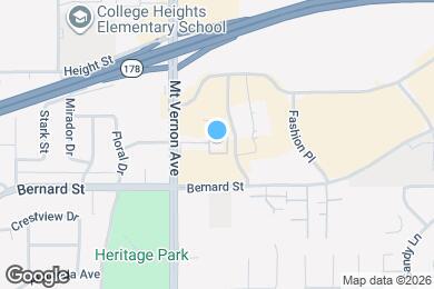 Map image of the property - Pine Ridge Apartments