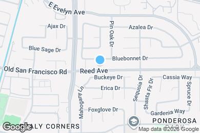 Map image of the property - 929 Reed Ave
