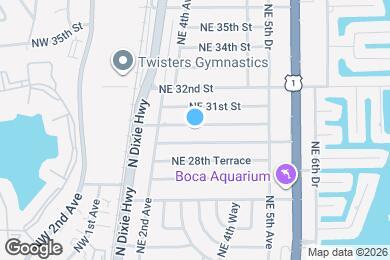 Map image of the property - 294 NE 30th St
