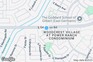 Map image of the property - 3761 E Flamingo Way