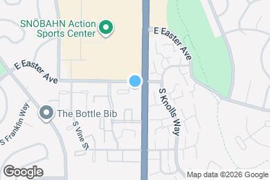 Map image of the property - 7110 S Gaylord St