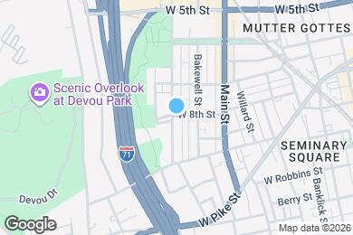 Map image of the property - 802 Philadelphia St