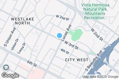 Map image of the property - 1411 W 3rd St