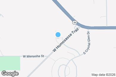 Map image of the property - 851 S Oak Crest Path