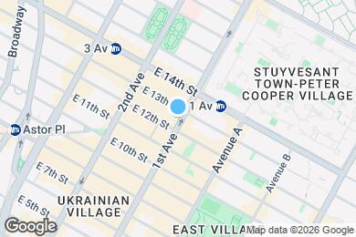 Map image of the property - 209 1st Ave