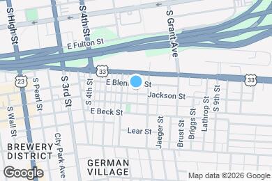 Map image of the property - 252 Jackson St