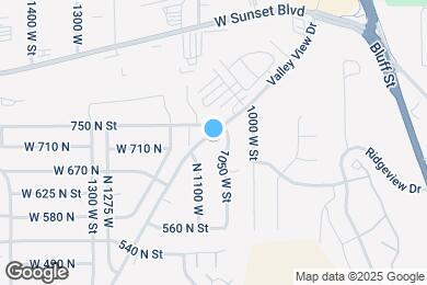 Map image of the property - 726 N Valley View Dr