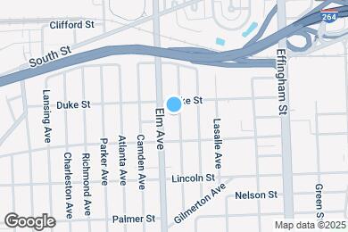 Map image of the property - 1520 Prentis Ave