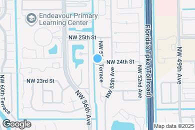 Map image of the property - 2313 NW 55th Terrace