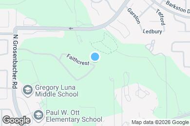 Map image of the property - 12011 Faithcrest