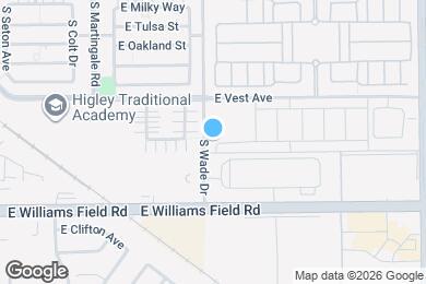 Map image of the property - 2296 S Nancy Ln