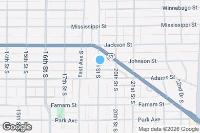 Map image of the property - 1105 19th St S