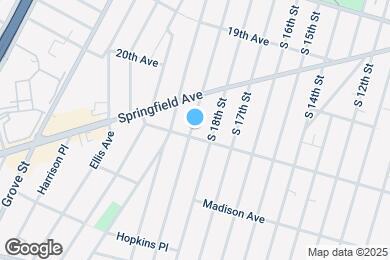 Map image of the property - 489 Avon Ave