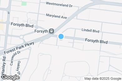 Map image of the property - 7334-40 Forsyth Blvd.