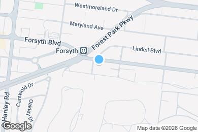 Map image of the property - Forsyth Apartment